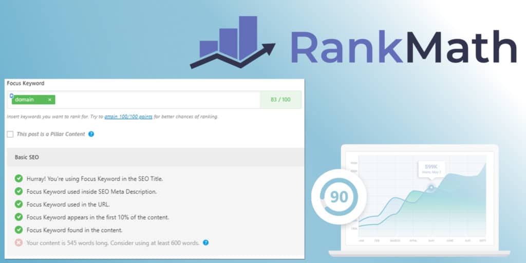 Rank Math SEO plugin is one of the best WP plugins for SEO